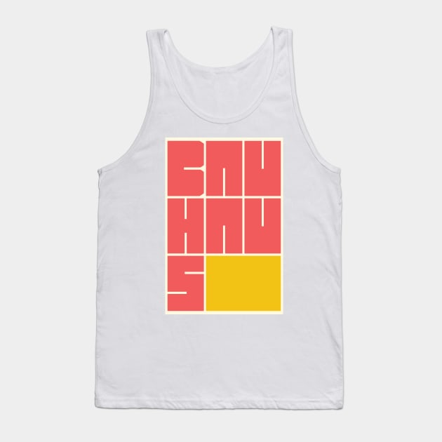 Bauhaus #98 Tank Top by GoodMoreInc